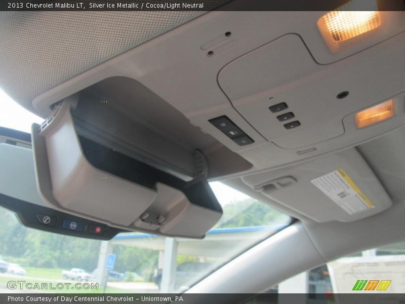 Silver Ice Metallic / Cocoa/Light Neutral 2013 Chevrolet Malibu LT