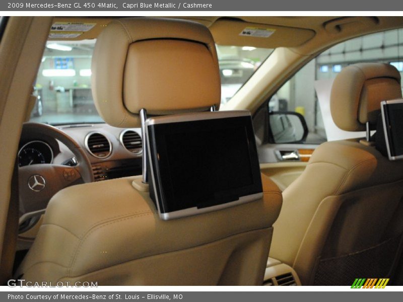 Capri Blue Metallic / Cashmere 2009 Mercedes-Benz GL 450 4Matic