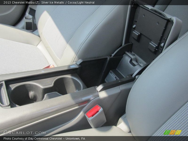 Silver Ice Metallic / Cocoa/Light Neutral 2013 Chevrolet Malibu LT