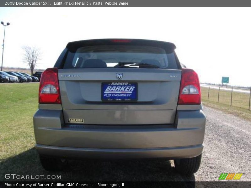 Light Khaki Metallic / Pastel Pebble Beige 2008 Dodge Caliber SXT