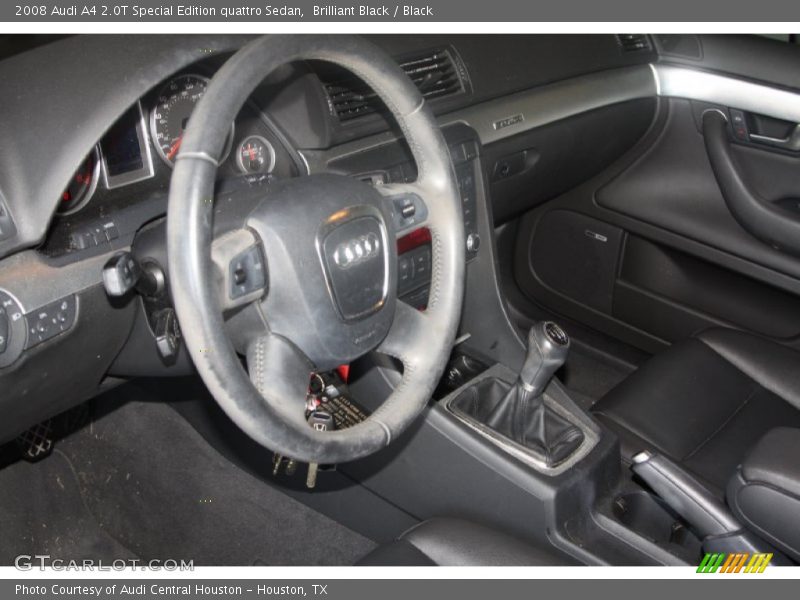 Brilliant Black / Black 2008 Audi A4 2.0T Special Edition quattro Sedan