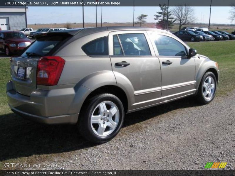 Light Khaki Metallic / Pastel Pebble Beige 2008 Dodge Caliber SXT