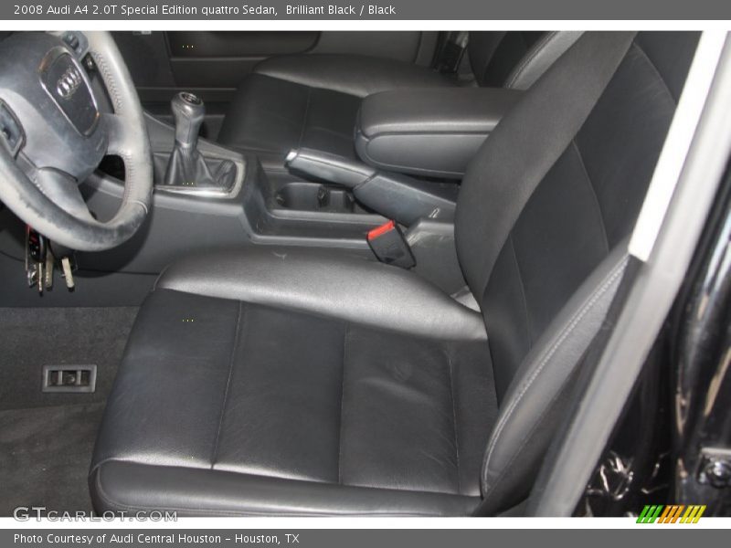 Brilliant Black / Black 2008 Audi A4 2.0T Special Edition quattro Sedan