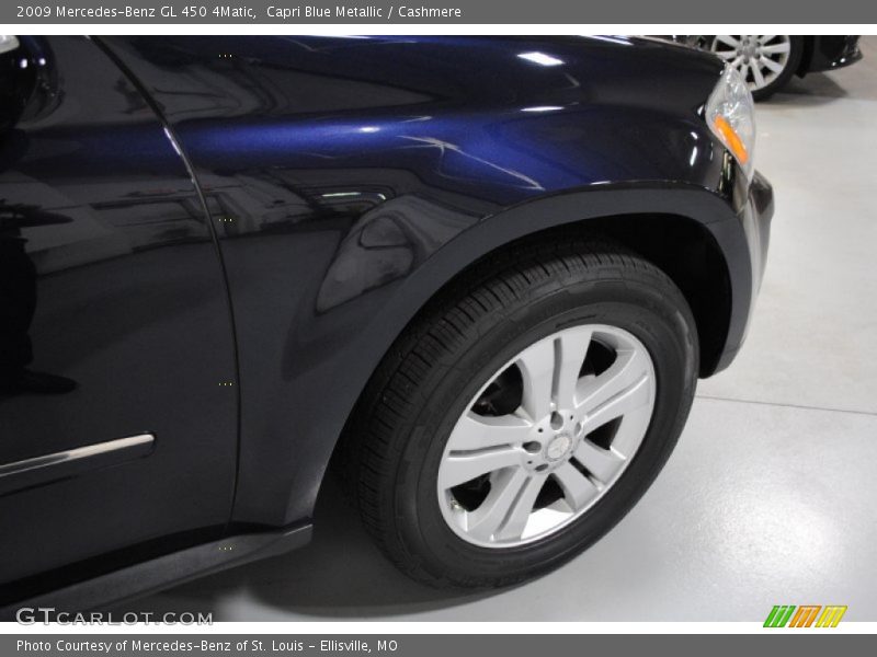 Capri Blue Metallic / Cashmere 2009 Mercedes-Benz GL 450 4Matic