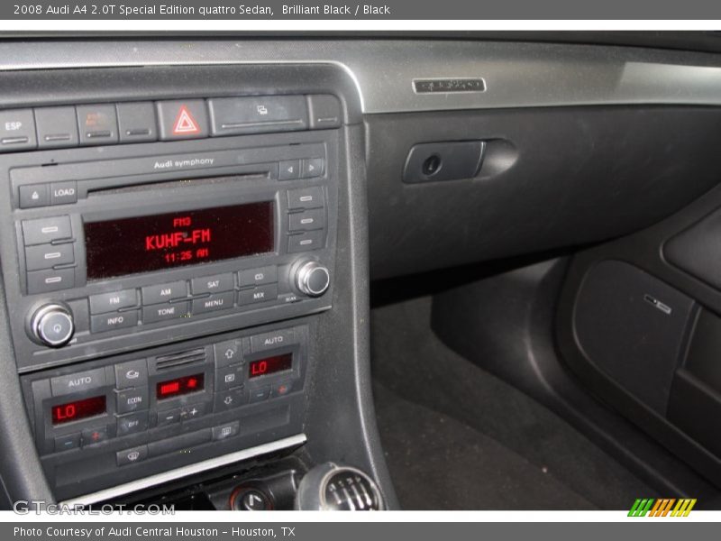 Brilliant Black / Black 2008 Audi A4 2.0T Special Edition quattro Sedan
