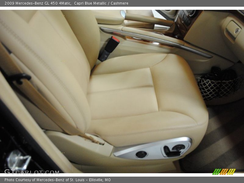 Capri Blue Metallic / Cashmere 2009 Mercedes-Benz GL 450 4Matic