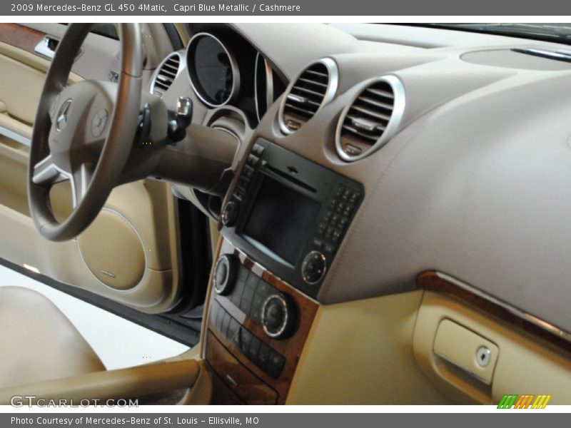 Capri Blue Metallic / Cashmere 2009 Mercedes-Benz GL 450 4Matic