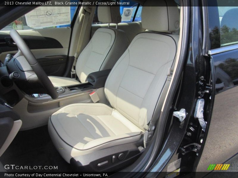 Front Seat of 2013 Malibu LTZ