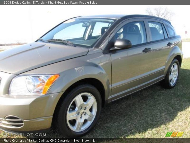 Light Khaki Metallic / Pastel Pebble Beige 2008 Dodge Caliber SXT