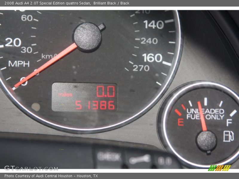 Brilliant Black / Black 2008 Audi A4 2.0T Special Edition quattro Sedan
