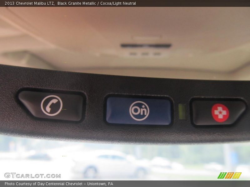 Black Granite Metallic / Cocoa/Light Neutral 2013 Chevrolet Malibu LTZ
