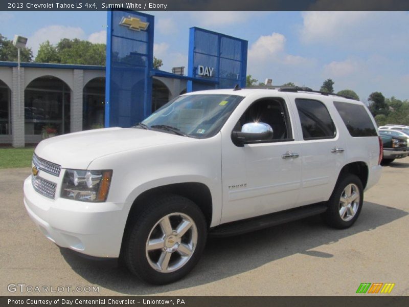 Summit White / Ebony 2013 Chevrolet Tahoe LS 4x4