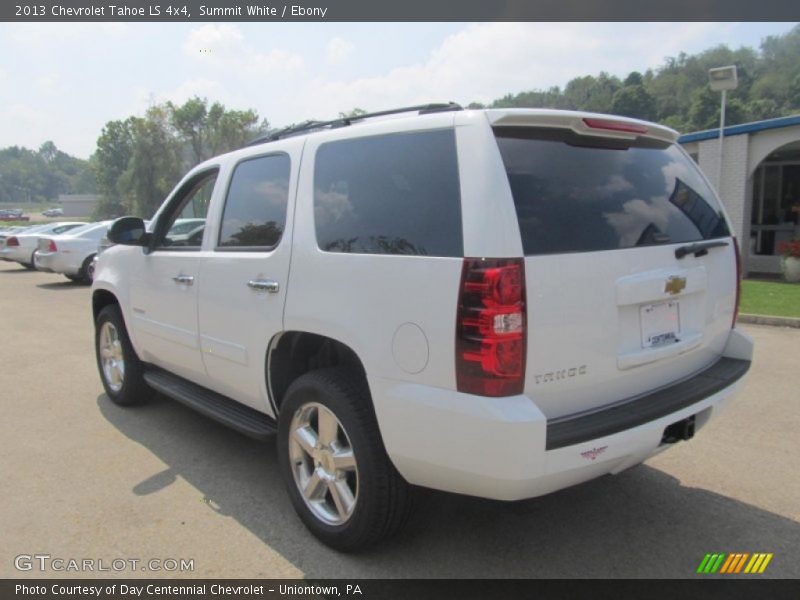 Summit White / Ebony 2013 Chevrolet Tahoe LS 4x4