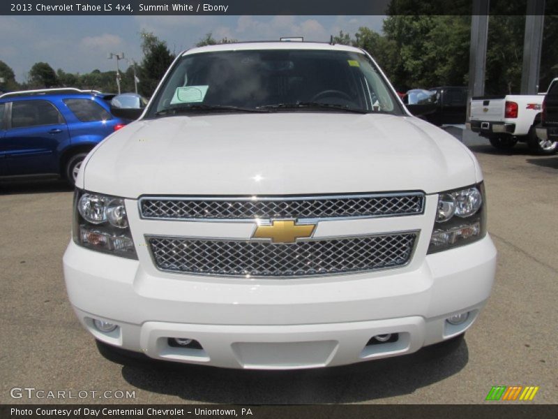 Summit White / Ebony 2013 Chevrolet Tahoe LS 4x4