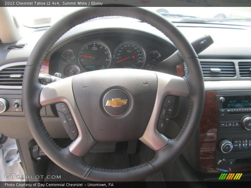 Summit White / Ebony 2013 Chevrolet Tahoe LS 4x4
