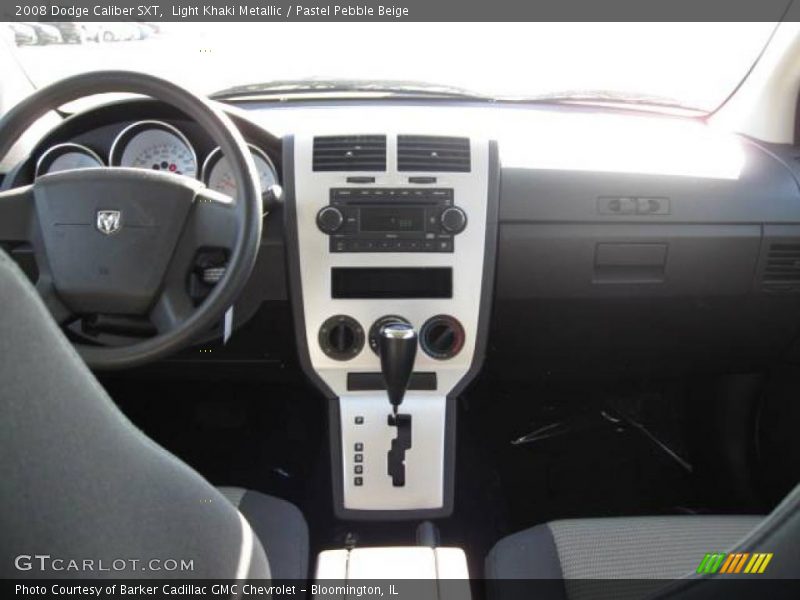Light Khaki Metallic / Pastel Pebble Beige 2008 Dodge Caliber SXT