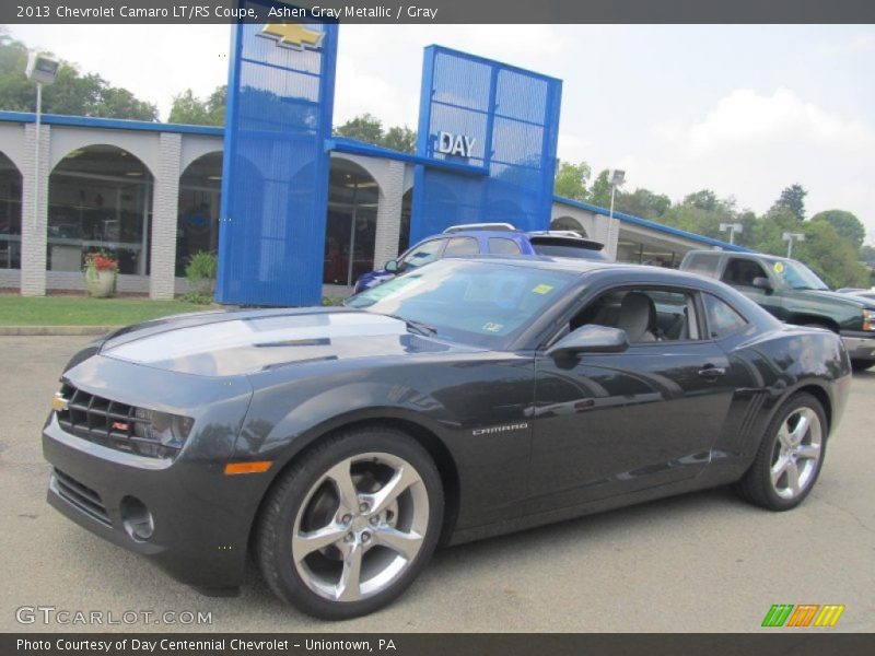 Ashen Gray Metallic / Gray 2013 Chevrolet Camaro LT/RS Coupe