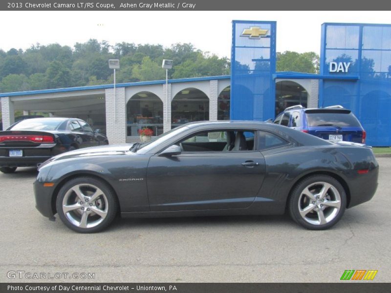 Ashen Gray Metallic / Gray 2013 Chevrolet Camaro LT/RS Coupe