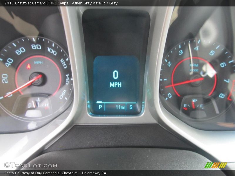 Ashen Gray Metallic / Gray 2013 Chevrolet Camaro LT/RS Coupe