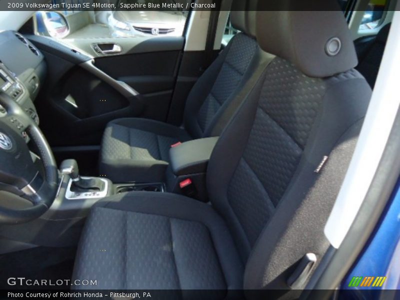 Sapphire Blue Metallic / Charcoal 2009 Volkswagen Tiguan SE 4Motion
