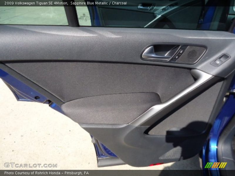 Sapphire Blue Metallic / Charcoal 2009 Volkswagen Tiguan SE 4Motion