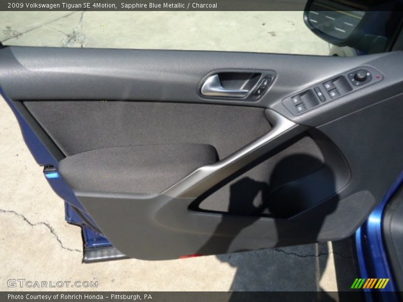 Sapphire Blue Metallic / Charcoal 2009 Volkswagen Tiguan SE 4Motion