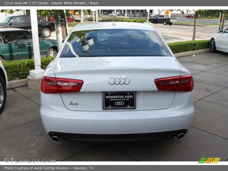 Glacier White Metallic / Black 2013 Audi A6 2.0T Sedan