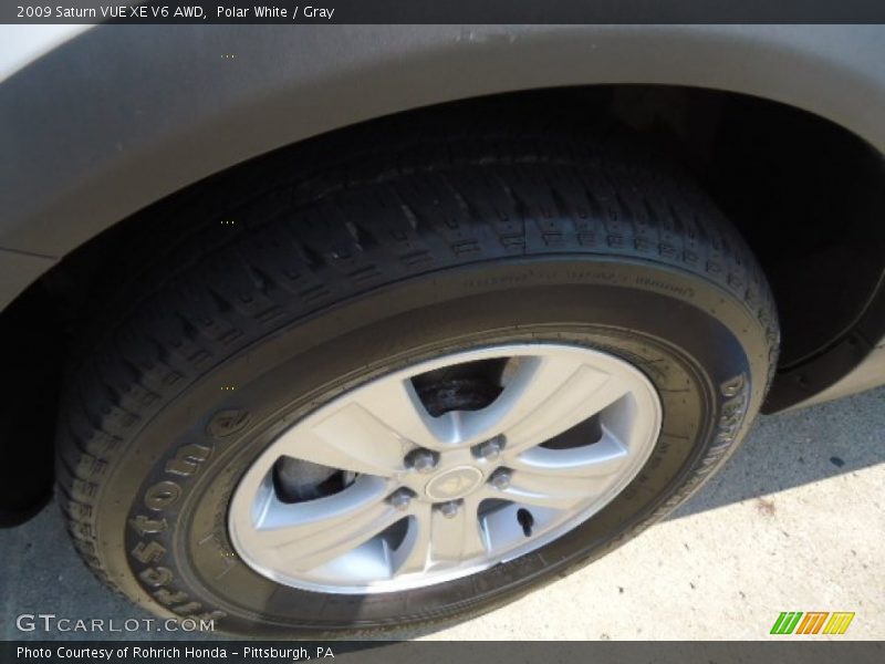 Polar White / Gray 2009 Saturn VUE XE V6 AWD