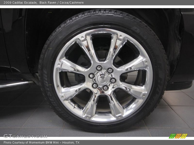 Black Raven / Cocoa/Cashmere 2009 Cadillac Escalade