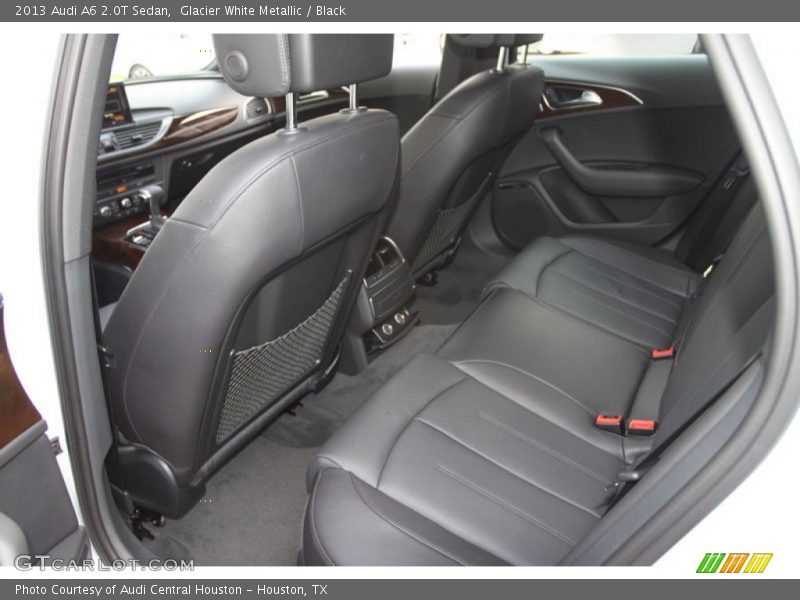 Glacier White Metallic / Black 2013 Audi A6 2.0T Sedan