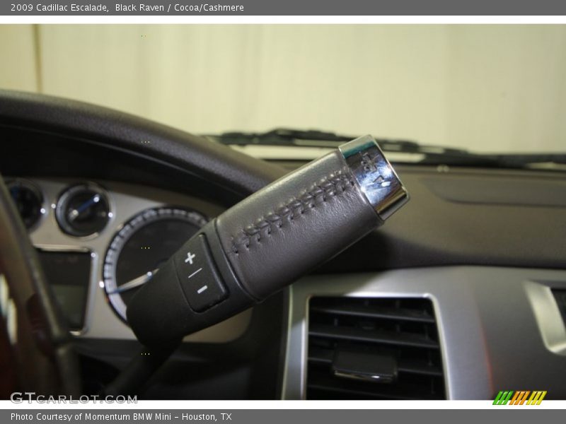 Black Raven / Cocoa/Cashmere 2009 Cadillac Escalade