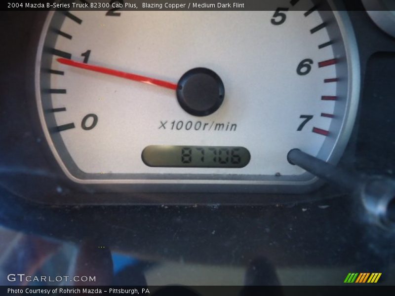 Blazing Copper / Medium Dark Flint 2004 Mazda B-Series Truck B2300 Cab Plus
