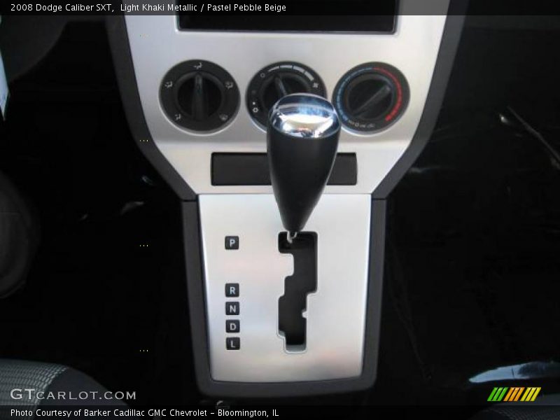 Light Khaki Metallic / Pastel Pebble Beige 2008 Dodge Caliber SXT
