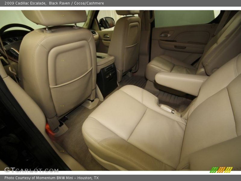 Black Raven / Cocoa/Cashmere 2009 Cadillac Escalade