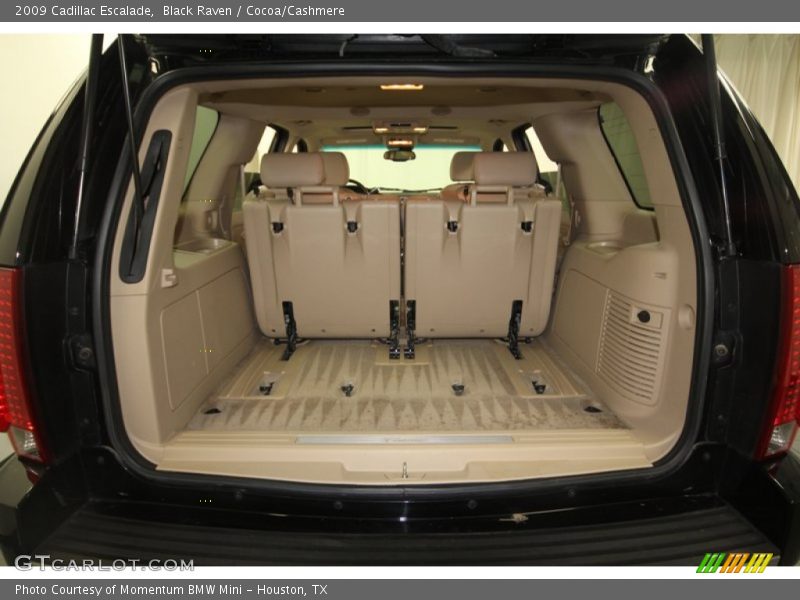 Black Raven / Cocoa/Cashmere 2009 Cadillac Escalade