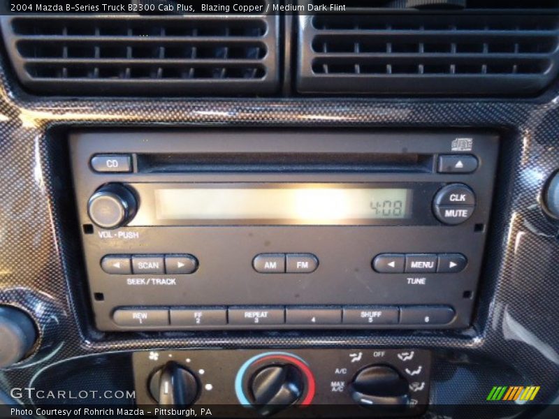 Blazing Copper / Medium Dark Flint 2004 Mazda B-Series Truck B2300 Cab Plus