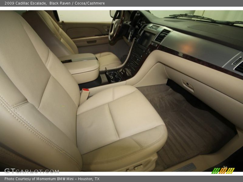 Black Raven / Cocoa/Cashmere 2009 Cadillac Escalade