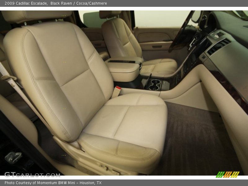Black Raven / Cocoa/Cashmere 2009 Cadillac Escalade