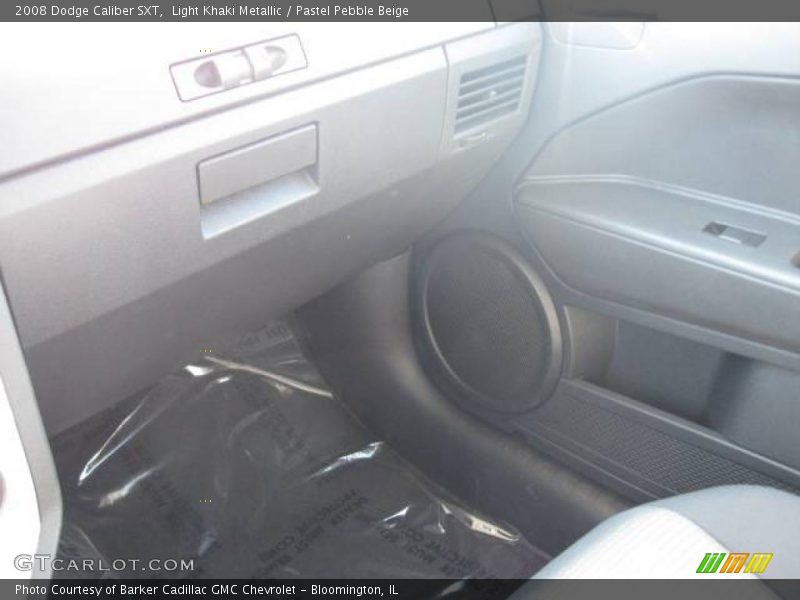 Light Khaki Metallic / Pastel Pebble Beige 2008 Dodge Caliber SXT
