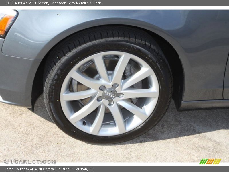 Monsoon Gray Metallic / Black 2013 Audi A4 2.0T Sedan