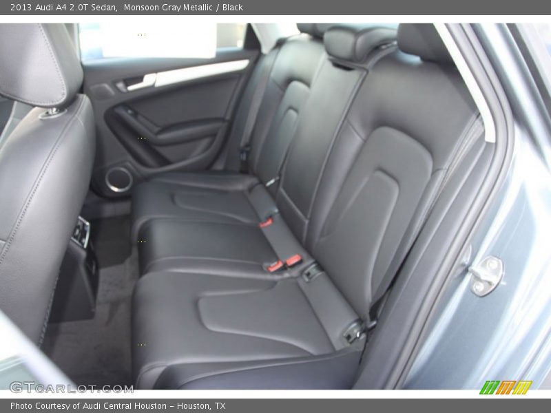 Monsoon Gray Metallic / Black 2013 Audi A4 2.0T Sedan