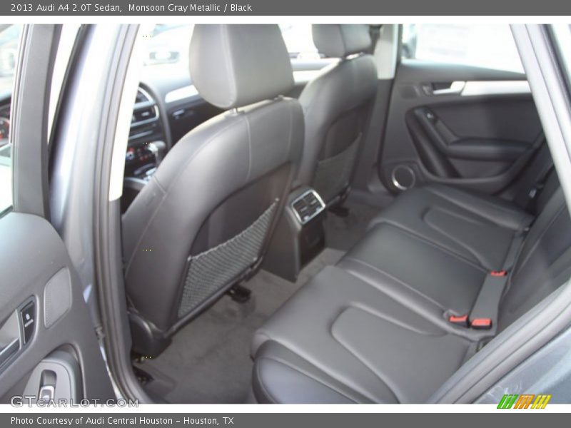 Monsoon Gray Metallic / Black 2013 Audi A4 2.0T Sedan