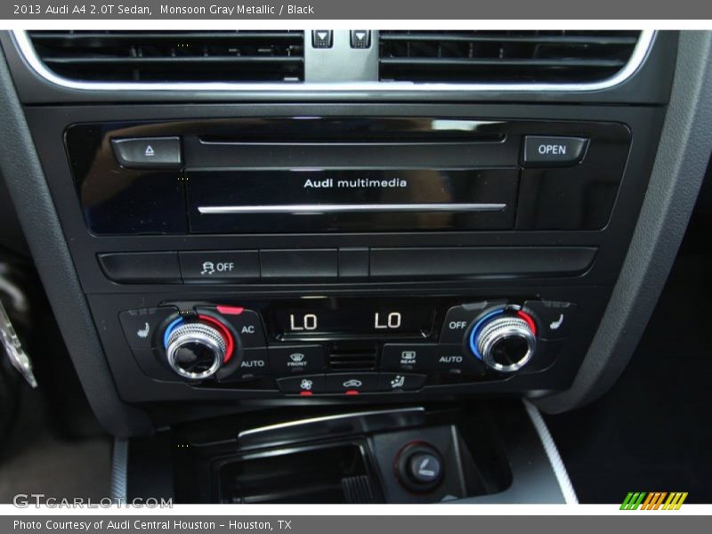 Monsoon Gray Metallic / Black 2013 Audi A4 2.0T Sedan