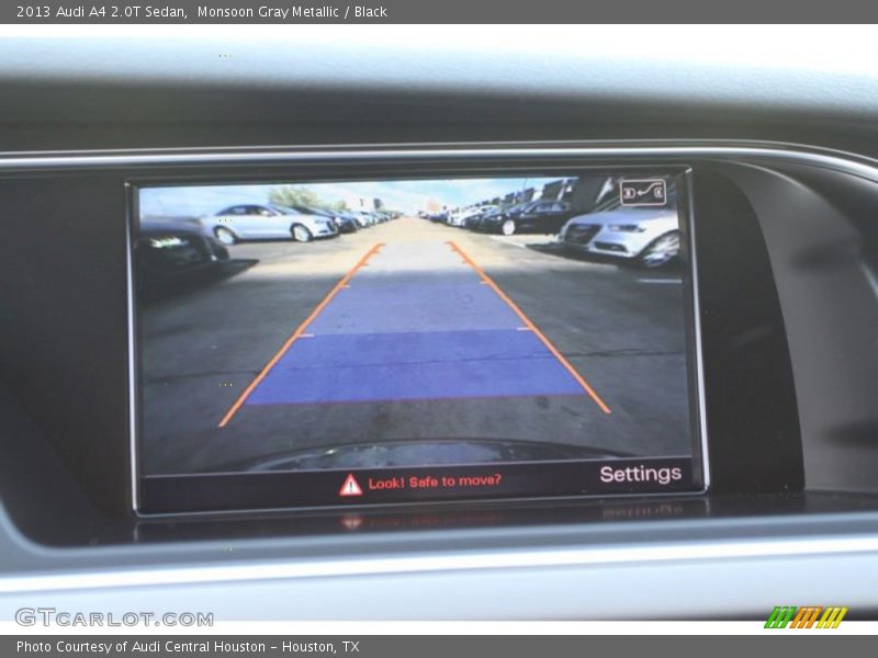 Monsoon Gray Metallic / Black 2013 Audi A4 2.0T Sedan
