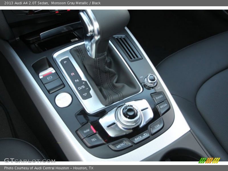 Monsoon Gray Metallic / Black 2013 Audi A4 2.0T Sedan