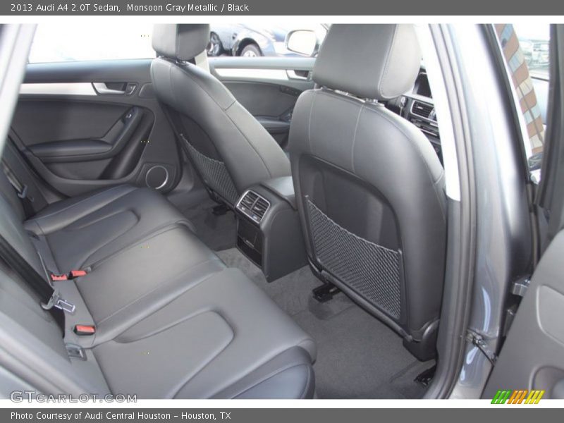 Monsoon Gray Metallic / Black 2013 Audi A4 2.0T Sedan