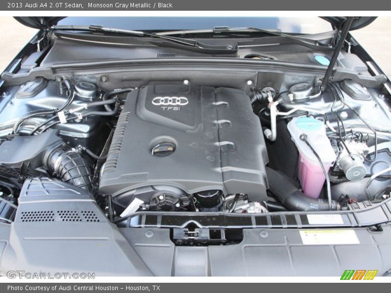 Monsoon Gray Metallic / Black 2013 Audi A4 2.0T Sedan