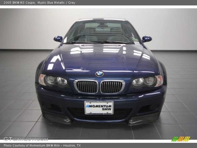 Mystic Blue Metallic / Grey 2005 BMW M3 Coupe