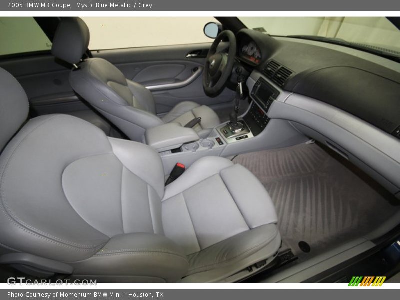 Mystic Blue Metallic / Grey 2005 BMW M3 Coupe