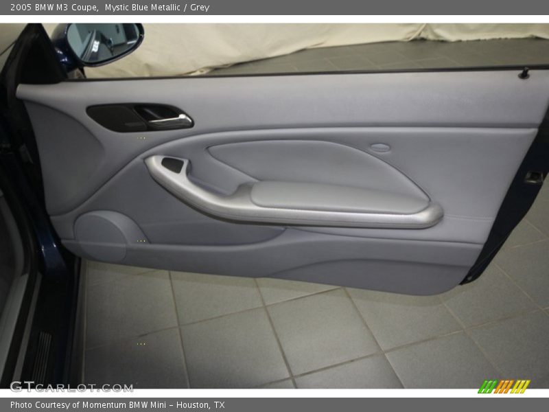 Mystic Blue Metallic / Grey 2005 BMW M3 Coupe